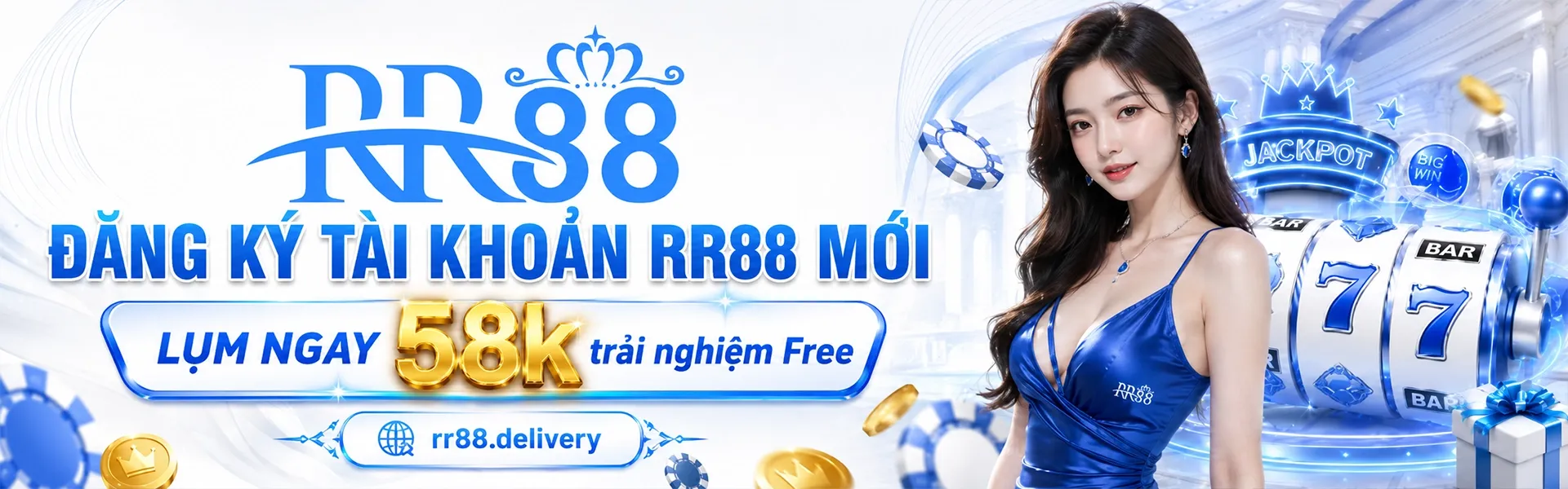 TRANG CHỦ RR88 10 Banner đăng ký tài khoản RR88 tặng 58K